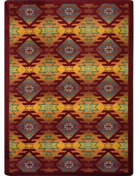 Joy Carpets Kaleidoscope Canyon Ridge Mesa Sunset