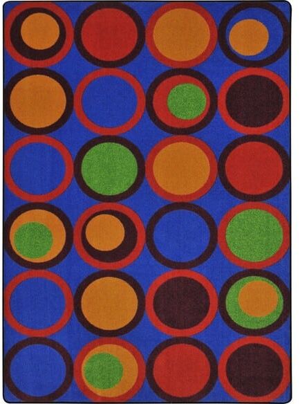 Joy Carpets Kid Essentials Circle Back Primary