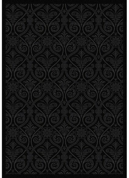 Joy Carpets Any Day Matinee Damascus Black