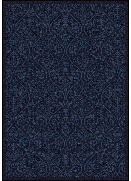 Joy Carpets Any Day Matinee Damascus Navy