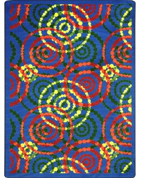 Joy Carpets Kid Essentials Dottie Rainbow