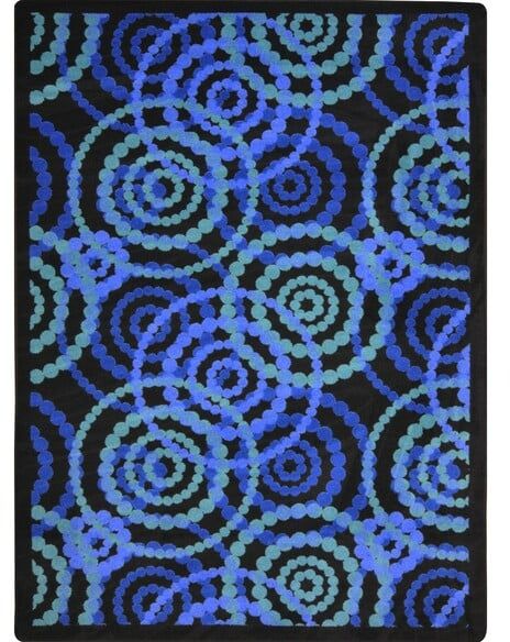 Joy Carpets Kid Essentials Dottie Sapphire