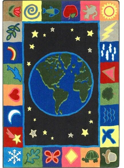 Joy Carpets Kid Essentials EarthWorks Multi