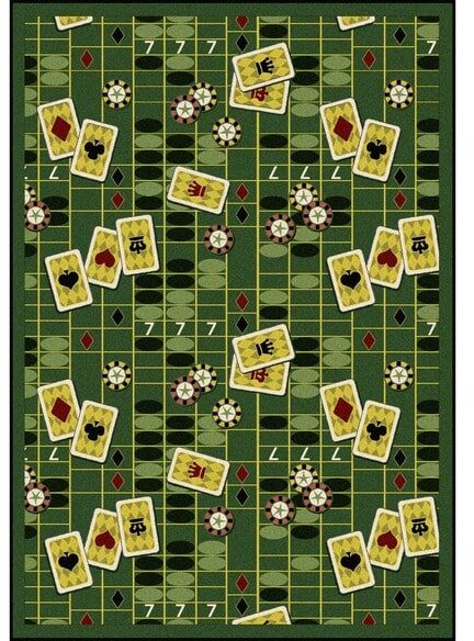 Joy Carpets Games People Play Feeling Lucky Emerald