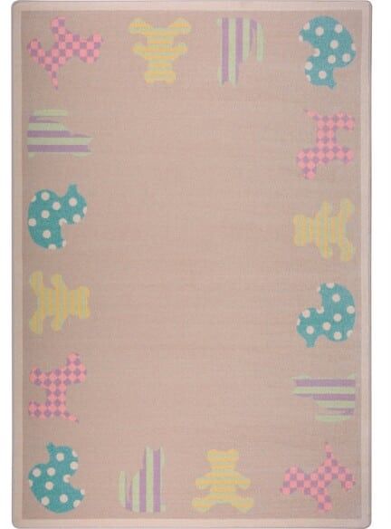 Joy Carpets Kid Essentials Frisky Friends Multi