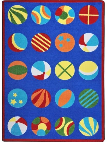 Joy Carpets Kid Essentials Have a Ball Multi