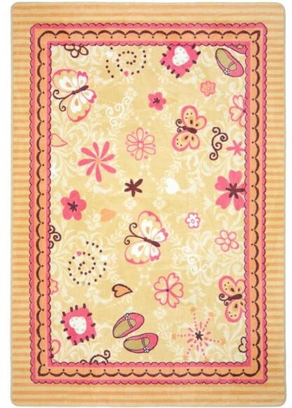Joy Carpets Kid Essentials Hearts & Flowers Multi