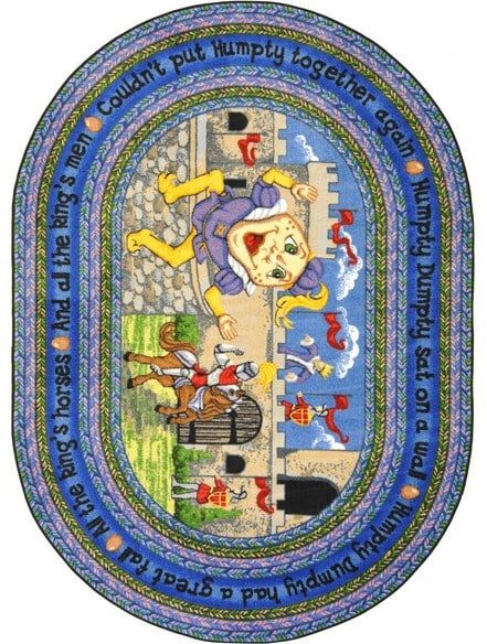 Joy Carpets Kid Essentials Humpty Dumpty Multi