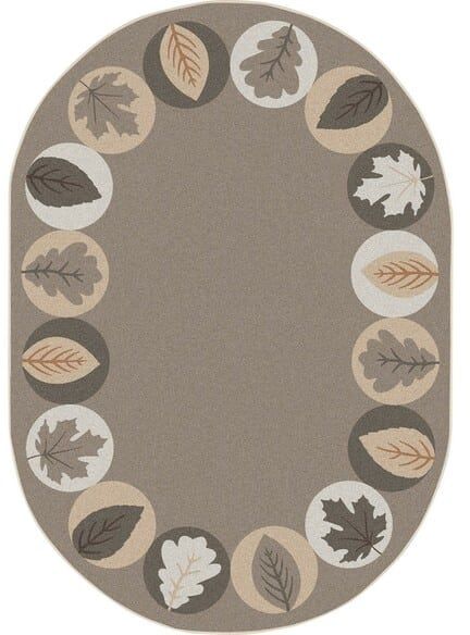 Joy Carpets Kid Essentials Lively Leaves Neutral