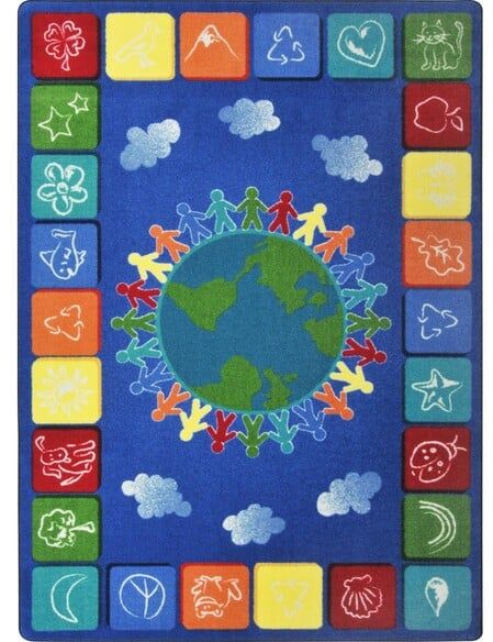 Joy Carpets Kid Essentials One World Primary
