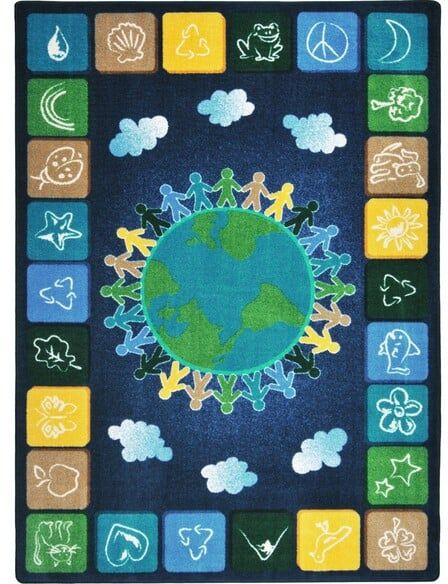 Joy Carpets Kid Essentials One World Neutrals