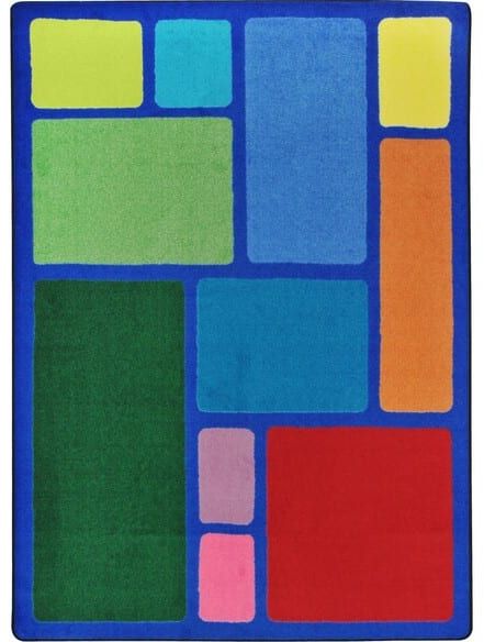 Joy Carpets Kid Essentials Our Block Multi