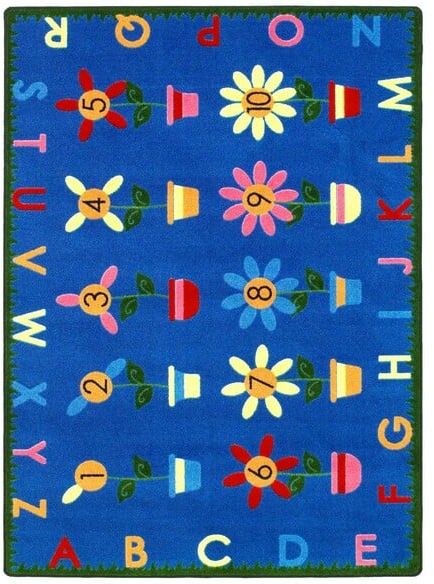 Joy Carpets Kid Essentials Petal Pushers Multi