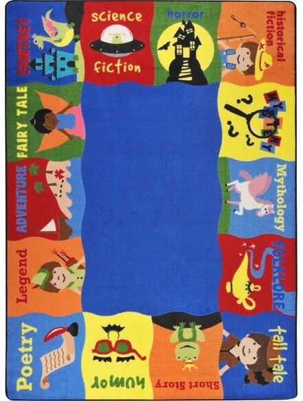 Joy Carpets Kid Essentials Read Me A Story Multi