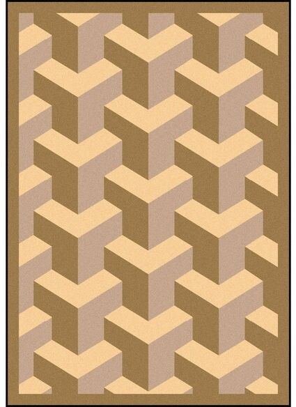Joy Carpets Kaleidoscope Rooftop Beige