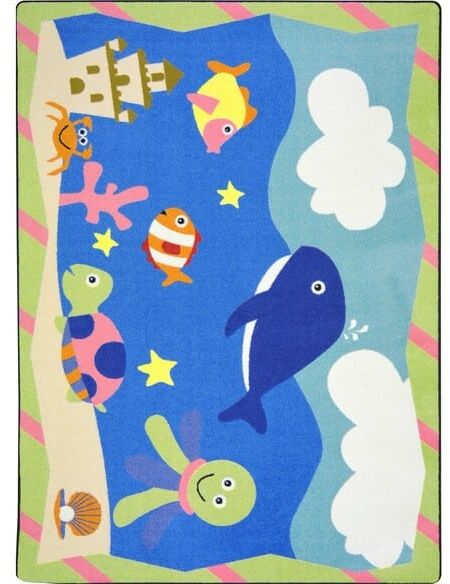 Joy Carpets Kid Essentials Sea Babies Multi