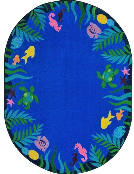 Joy Carpets Kid Essentials Soothing Seas Multi