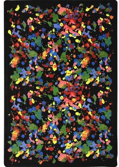 Joy Carpets Kaleidoscope Splatter Paint Multi