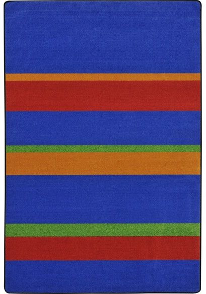Joy Carpets Kid Essentials Straight and Narrow Primary
