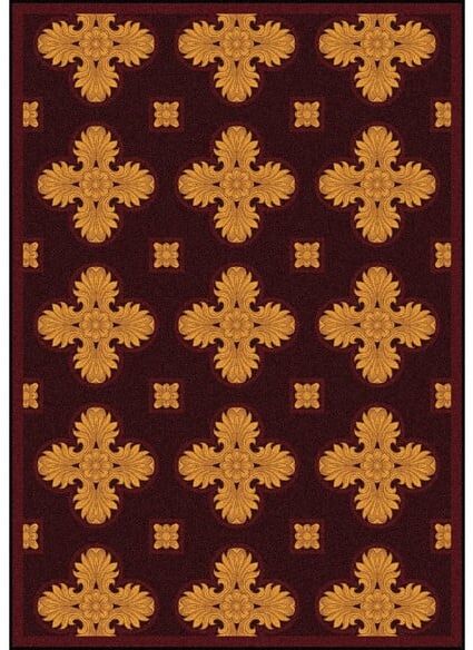 Joy Carpets Any Day Matinee Tivoli Burgundy