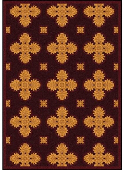 Joy Carpets Any Day Matinee Tivoli Burgundy