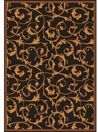 Joy Carpets Any Day Matinee Acanthus Brown