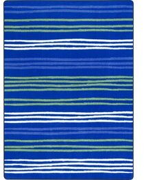 Joy Carpets Kid Essentials All Lined Up Seaglass