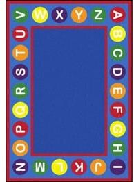 Joy Carpets Kid Essentials Alphabet Spots Multi