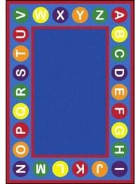 Joy Carpets Kid Essentials Alphabet Spots Multi
