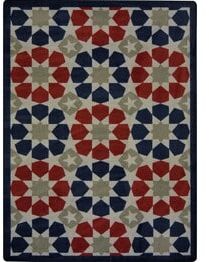 Joy Carpets Kaleidoscope Americana Multi