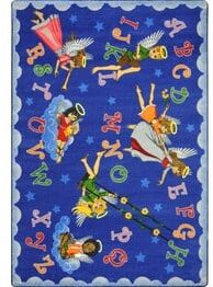 Joy Carpets Kid Essentials Angel Alphabet Multi