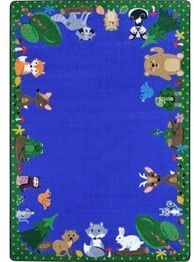 Joy Carpets Kid Essentials Animals Among Us Multi