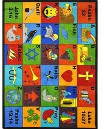 Joy Carpets Kid Essentials Bible Phonics Multi