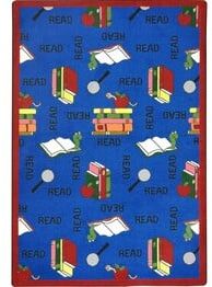 Joy Carpets Kid Essentials Bookworm Blue