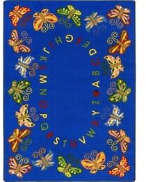Joy Carpets Kid Essentials Butterfly Delight Multi