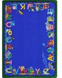 Joy Carpets Kid Essentials Choo Choo Letters NA