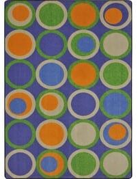 Joy Carpets Kid Essentials Circle Back Violet