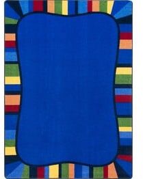 Joy Carpets Kid Essentials Colorful Accents Rainbow