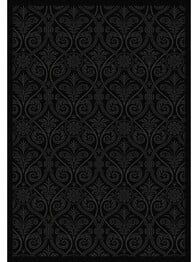Joy Carpets Any Day Matinee Damascus Black