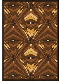 Joy Carpets Any Day Matinee Deco Strobe Brown