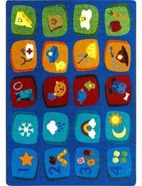 Joy Carpets Kid Essentials Discovery Blocks Multi