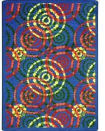 Joy Carpets Kid Essentials Dottie Rainbow