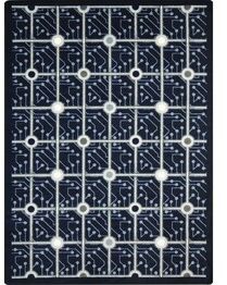 Joy Carpets Kaleidoscope Electrode Navy