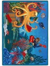 Joy Carpets Kid Essentials Fish Tales Multi