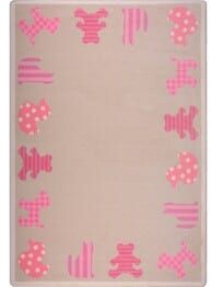 Joy Carpets Kid Essentials Frisky Friends Pink