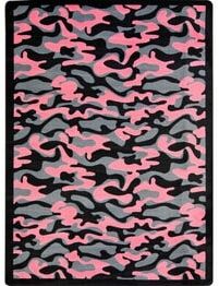 Joy Carpets Kaleidoscope Funky Camo Pink
