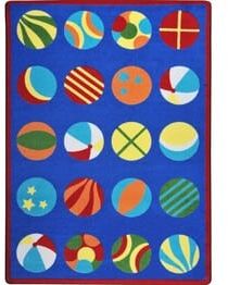 Joy Carpets Kid Essentials Have a Ball Multi