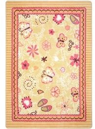 Joy Carpets Kid Essentials Hearts & Flowers Multi