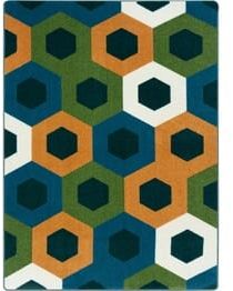 Joy Carpets Kid Essentials Hexed Citrus