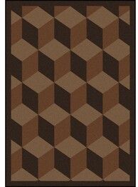 Joy Carpets Kaleidoscope Highrise Chocolate